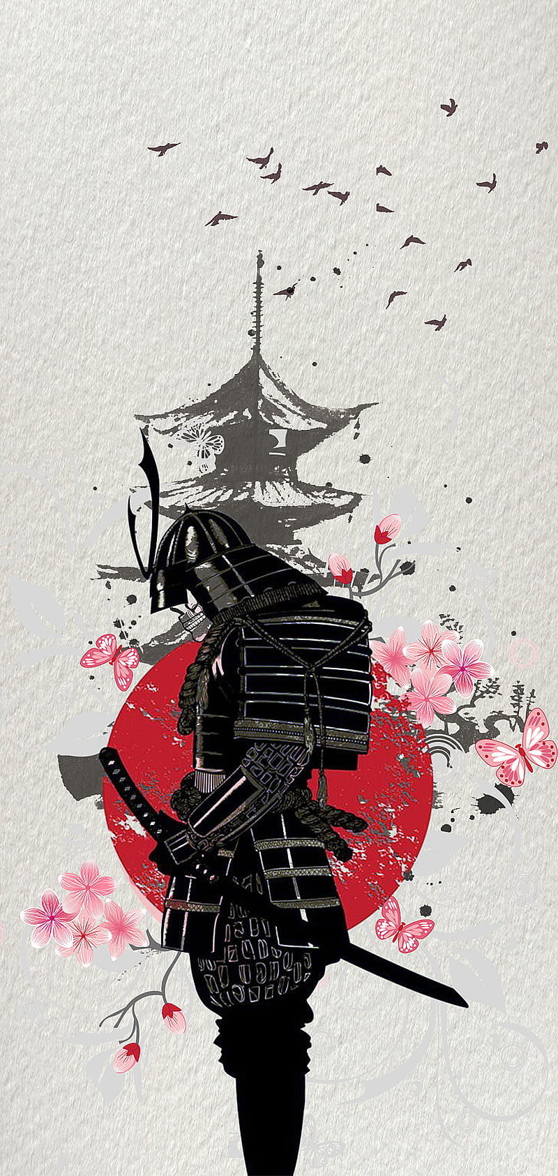 Samurai, japan, art, 2017, 2018, mtsedits, HD phone wallpaper | Peakpx