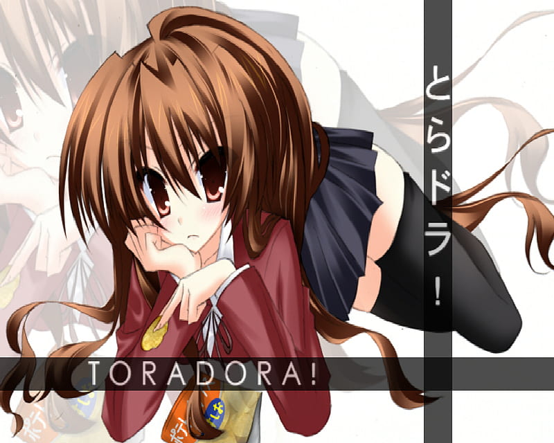 Toradora Love, abrazo, love, anime, cat, hug, kiss, ryuuji, taiga, HD phone  wallpaper