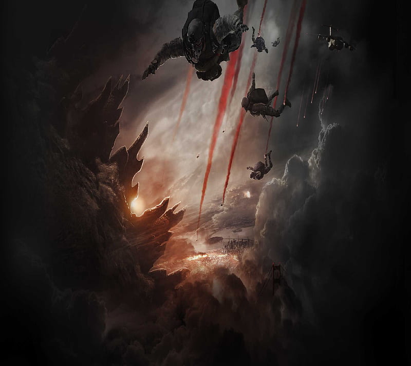 Godzilla 2014 Ultra HD Desktop Background Wallpaper for