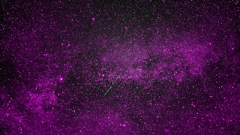 Purple Stars Glare Space Sky Starfall Space, HD wallpaper