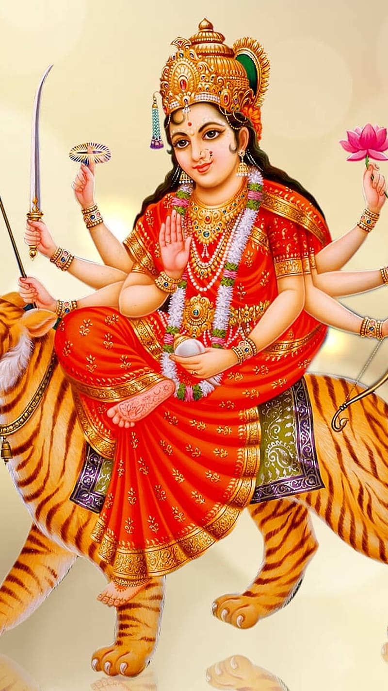Durga Ji Ka , maa, lord, god, HD phone wallpaper