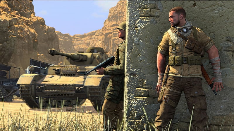Sniper Elite III Screenshot, HD wallpaper
