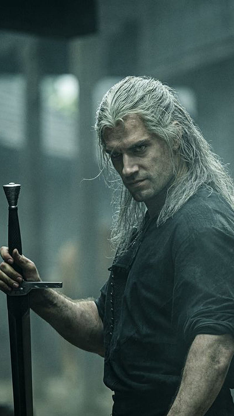 The witcher, henry cavil, netflix, the witcher series, tv series, HD phone wallpaper