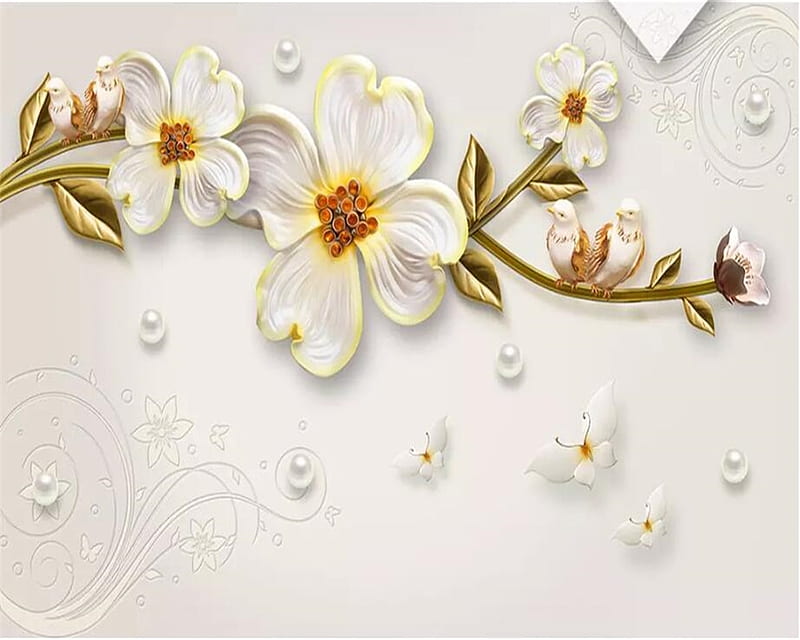 Beibehang personalizado 3d joyería relieve tres simple y elegante nuevo de  flores chinas papel de pared papel de parede. papel de pared. de  paredecustom, Fondo de pantalla HD | Peakpx