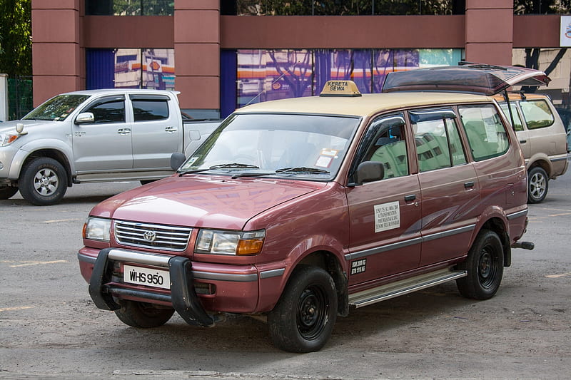 taxi in kota kinabalu, kota, kinabalu, toyota, taxi, HD wallpaper