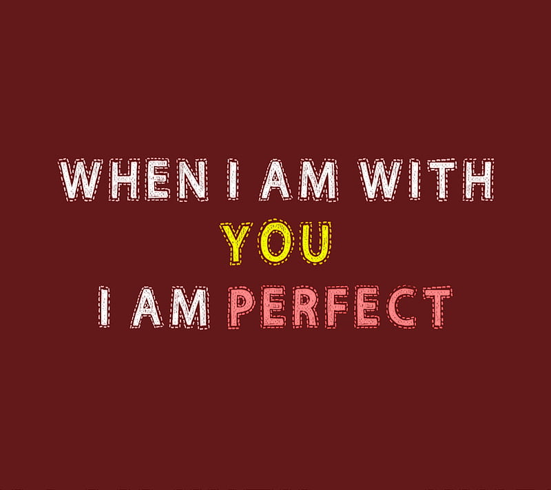 I Am Perfect, 1440x1280, attitude, love, saying, true, HD wallpaper