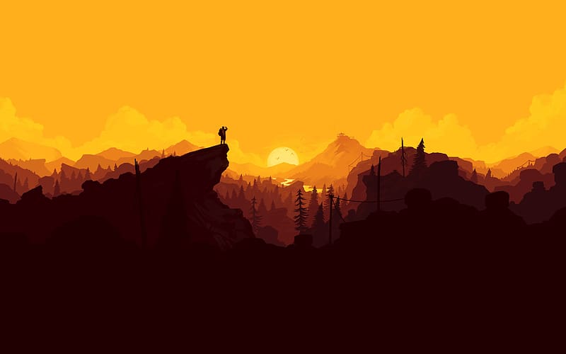 HD   Firewatch 2023 Newest Game Poster 