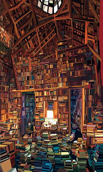 HD home library wallpapers | Peakpx