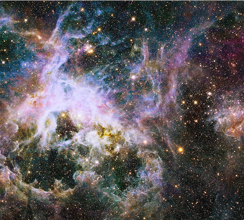 Tarantula Nebula, stars, nebula, space, 30 Doradus, HD wallpaper