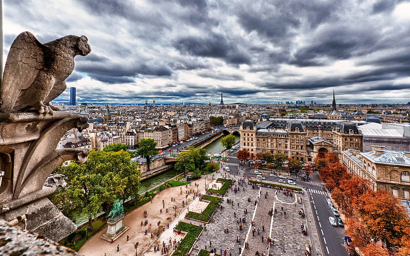 city, architecture, paris, HD wallpaper