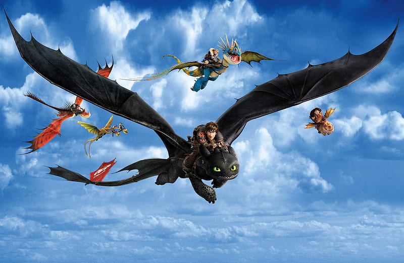 How to Train Your Dragon, How to Train Your Dragon 2, HD wallpaper