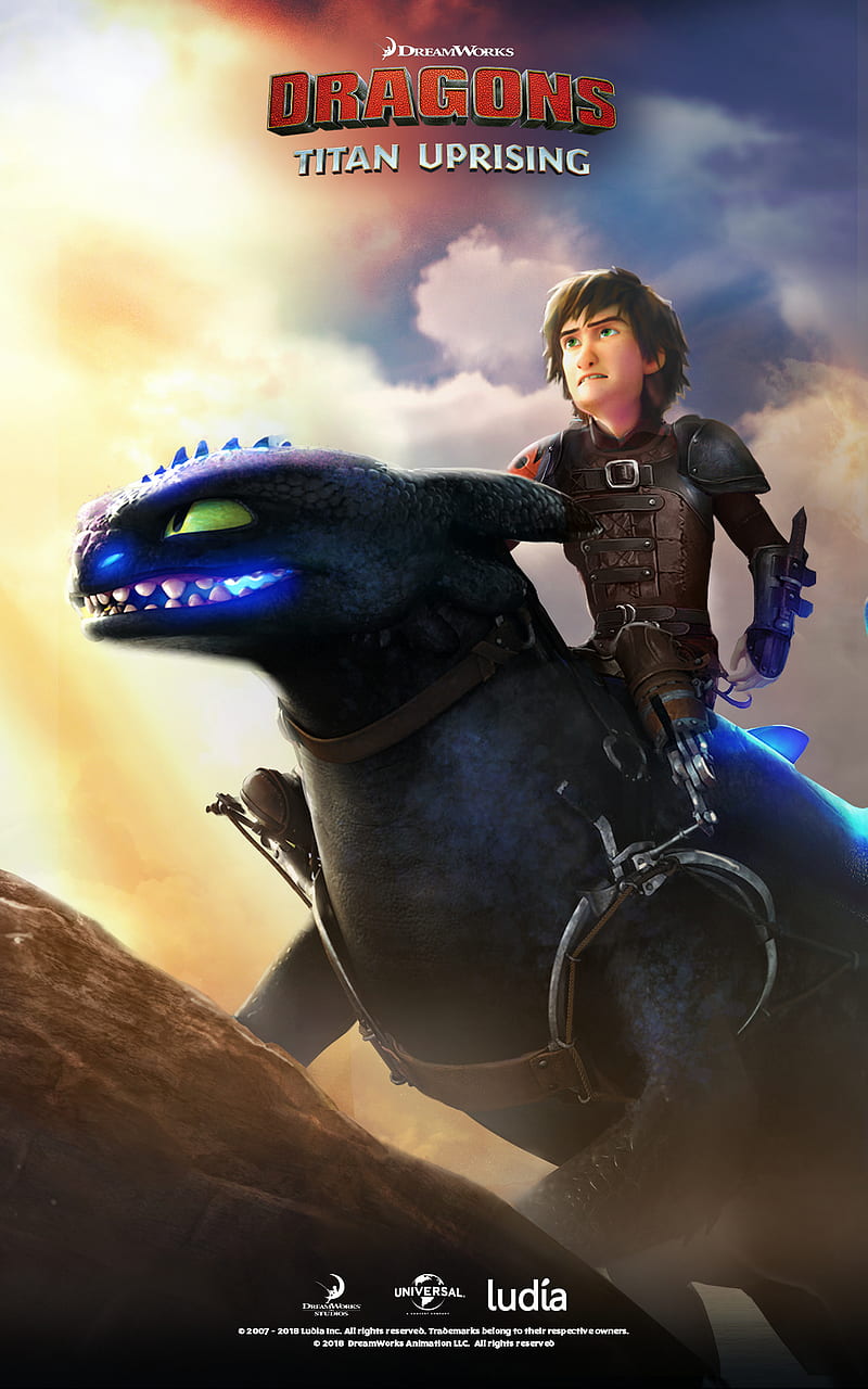 Hiccup and Toothless, how to train your dragon, httyd, HD phone wallpaper