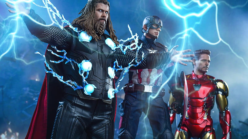 Captain America Iron Man Thor Avengers Endgame, HD wallpaper | Peakpx