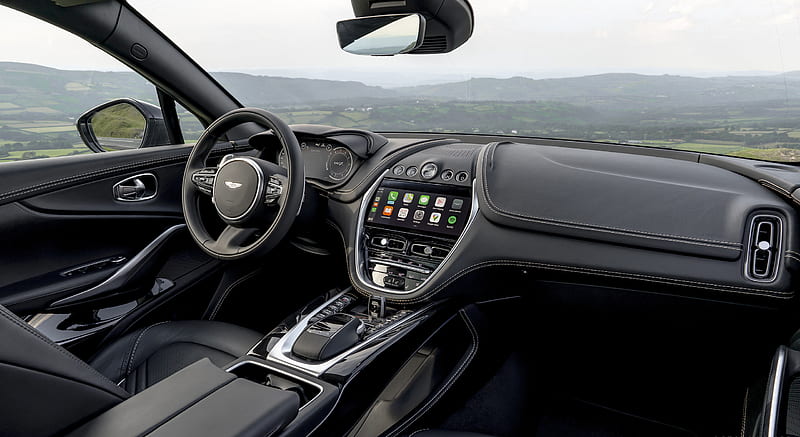 2021 Aston Martin DBX Onyx Black - Interior , car, HD wallpaper