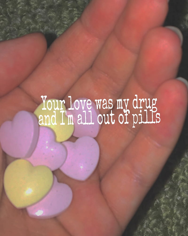 Love is a drug, drugs, toxic, broken heart, sad, lonely, HD phone wallpaper