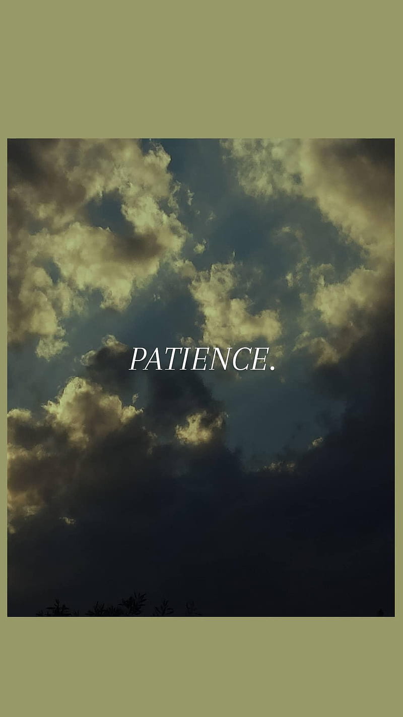 Patience in the sky, aesthetic, cloud, cloudy, blue, blue aesthetic, clouds, HD phone wallpaper