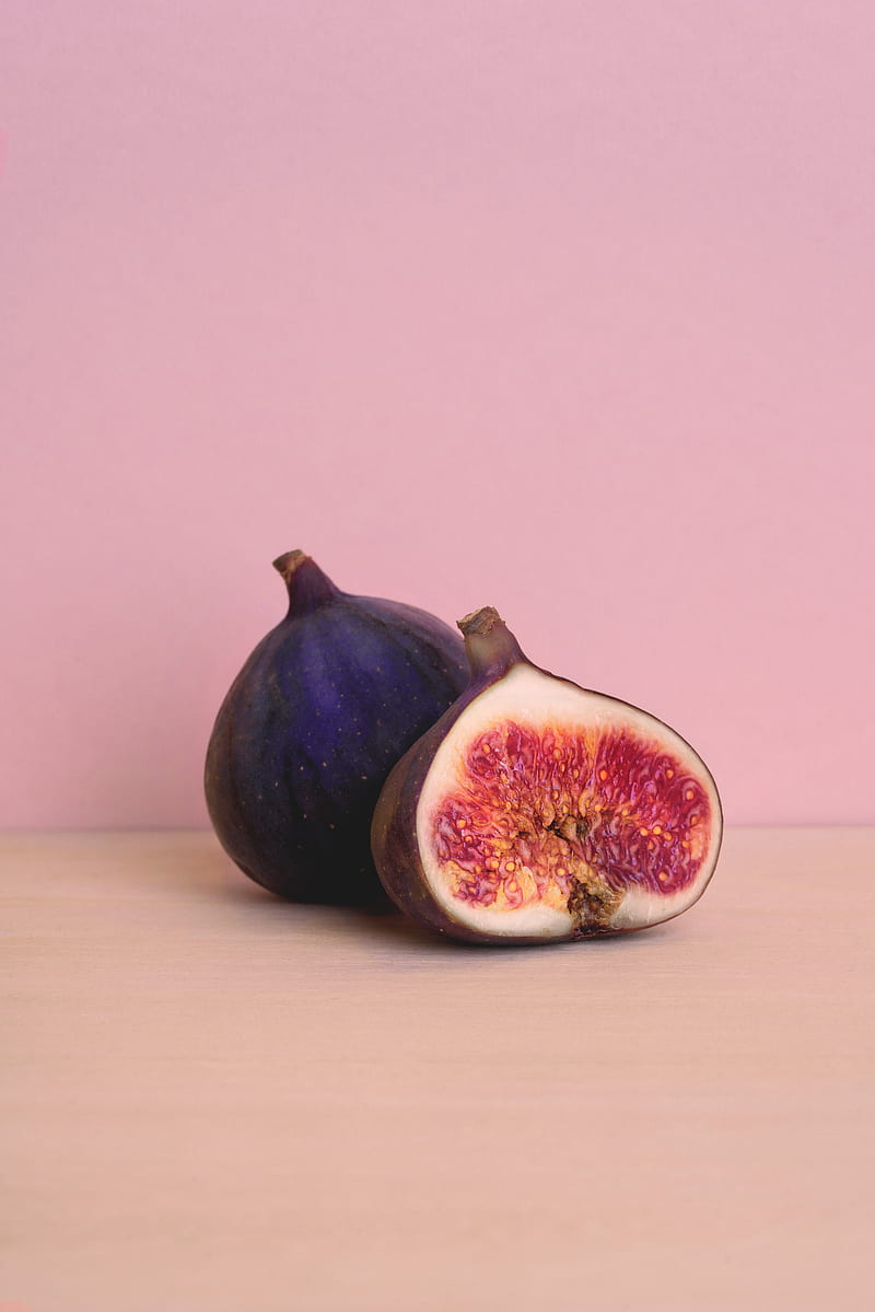 figs, fruit, purple, ripe, fresh, HD phone wallpaper