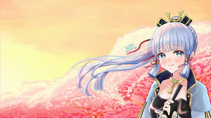 Ayaka Colorful Background Genshin Impact, HD wallpaper | Peakpx