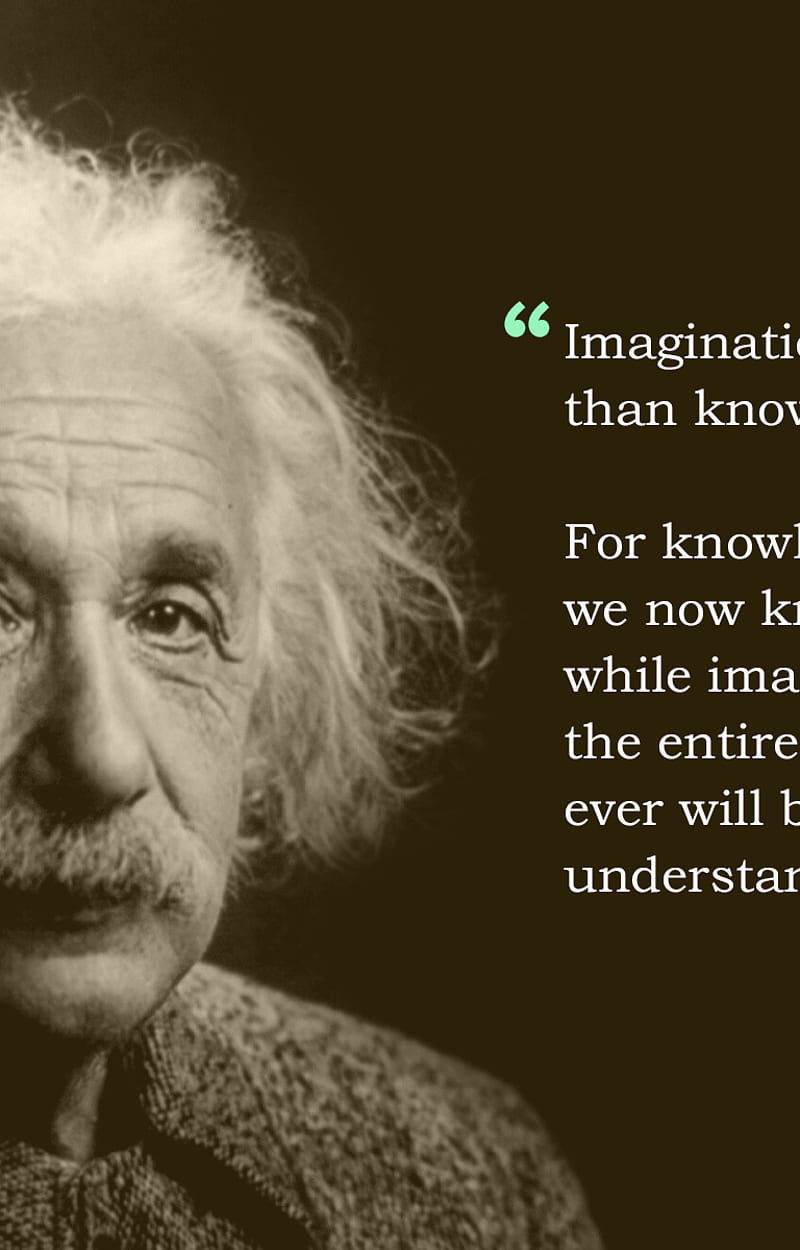 Albert Einstein Quotes, HD phone wallpaper