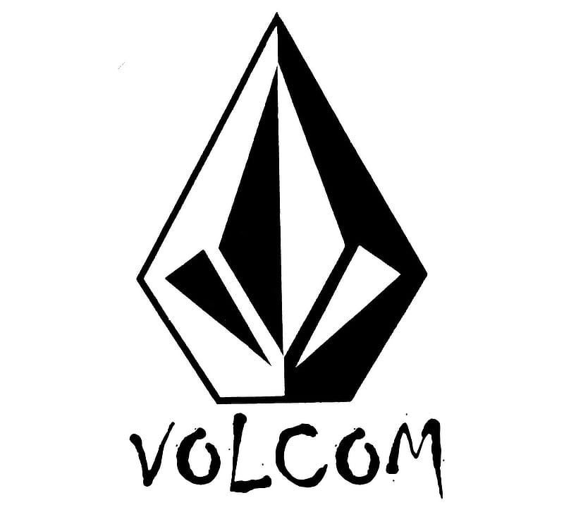 Volcom, diamond, logo, stone, HD wallpaper