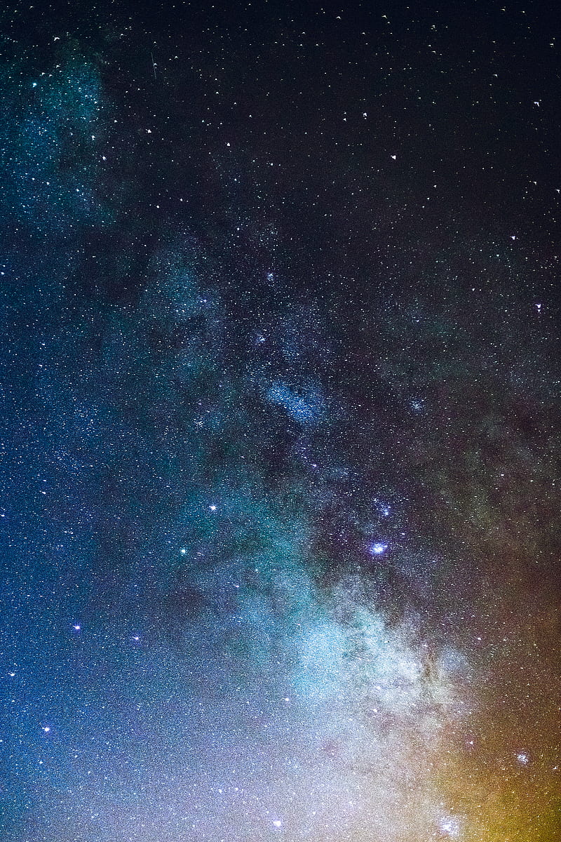 milky way during night time, HD phone wallpaper