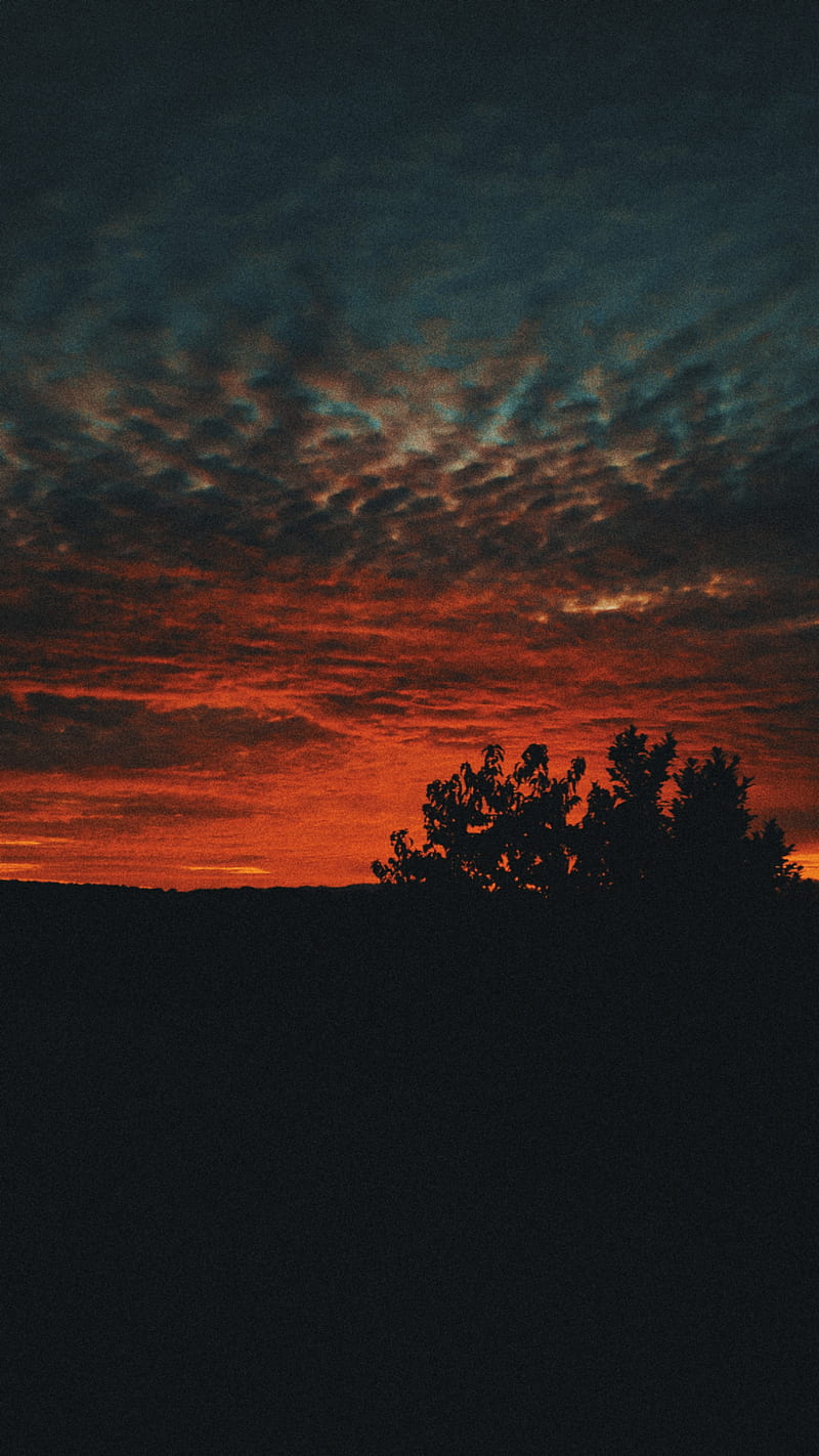 HEAVENS, sunset, sky, landscape, landscape, red, sky, sun, sunset, HD phone wallpaper