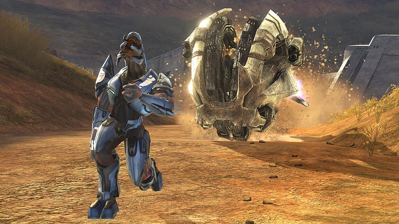 elite chased by chopper, halo, halo 3, HD wallpaper