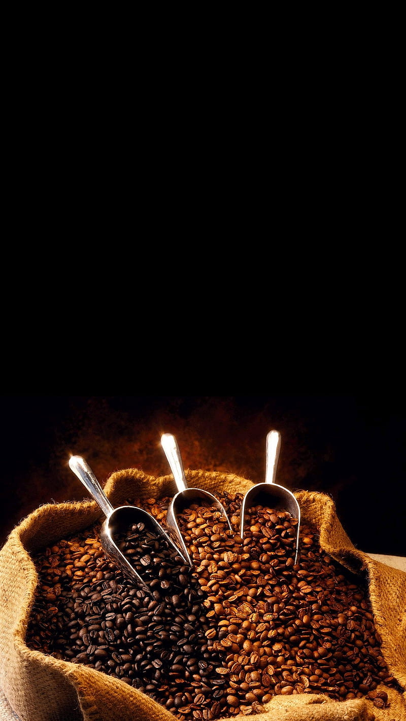Coffee, fresh, love, roasted, whole bean, HD phone wallpaper