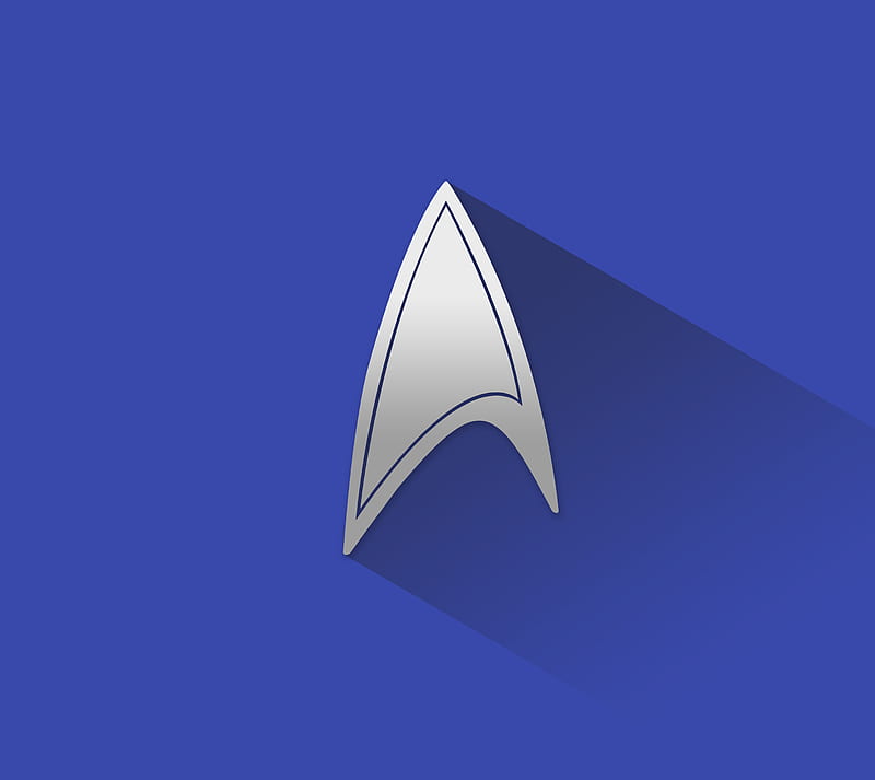 Star Trek Insignia, blue, flat, logo, star trek, starfleet, HD wallpaper