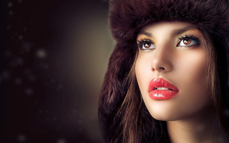 Russian Beauty, glam, bonito, make-up, beautyful, women, heat, ladie, girl,  cap, HD wallpaper | Peakpx