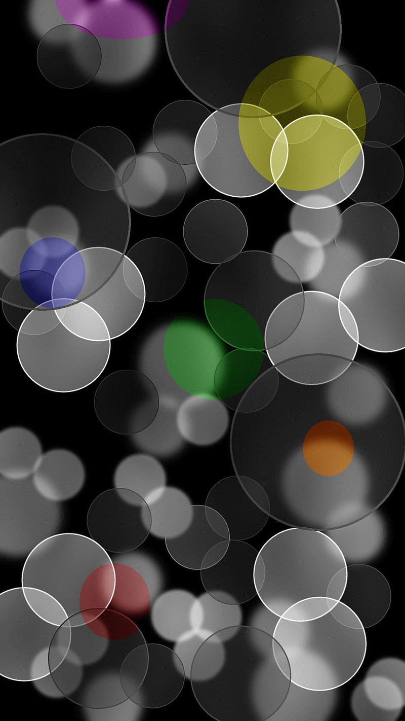 bubbles, background, circles, desenho, round, HD phone wallpaper