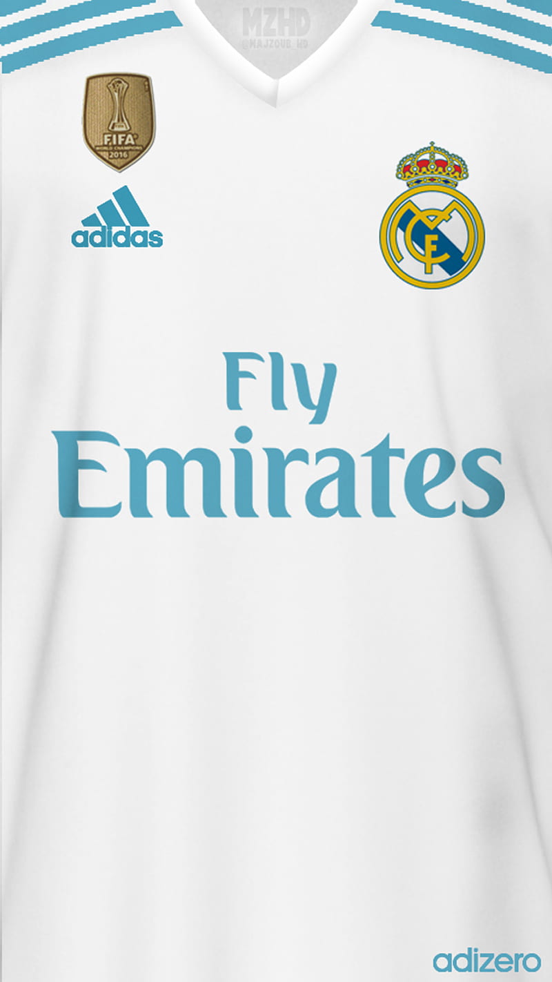 Real Madrid Home Kit, 2018, adidas, anime, bale, black, blue, car, carros,  cat, HD phone wallpaper | Peakpx