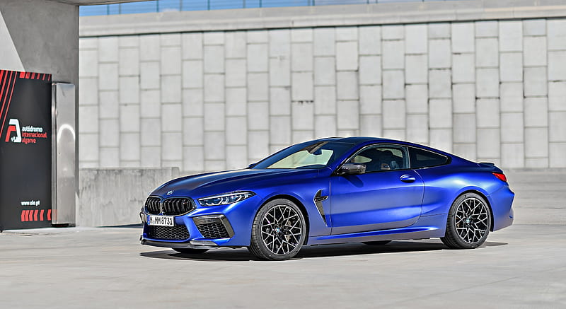 2020 Bmw M8 Competition Coupe (color: Frozen Marina Bay Blue) - Front 