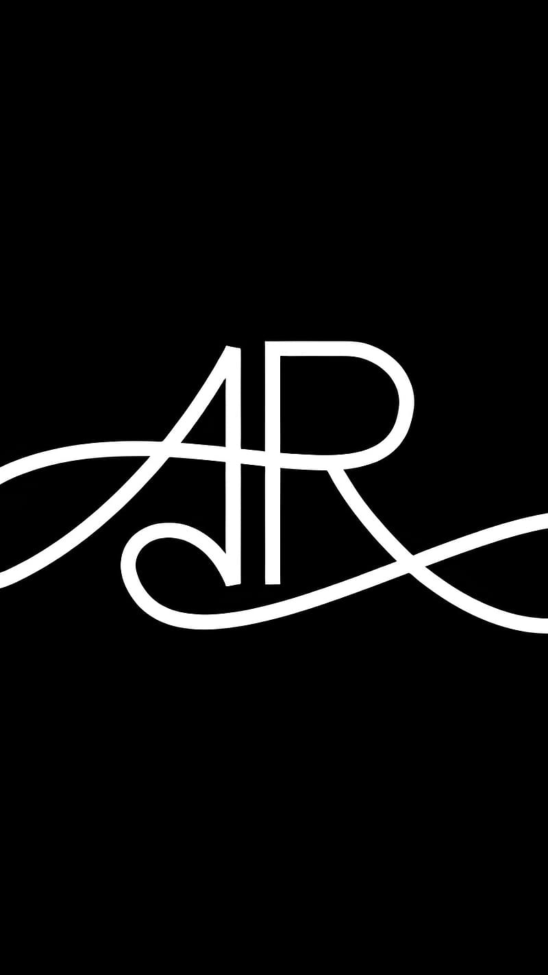 A R Naam Ka, cursive ar, letter a r, HD phone wallpaper