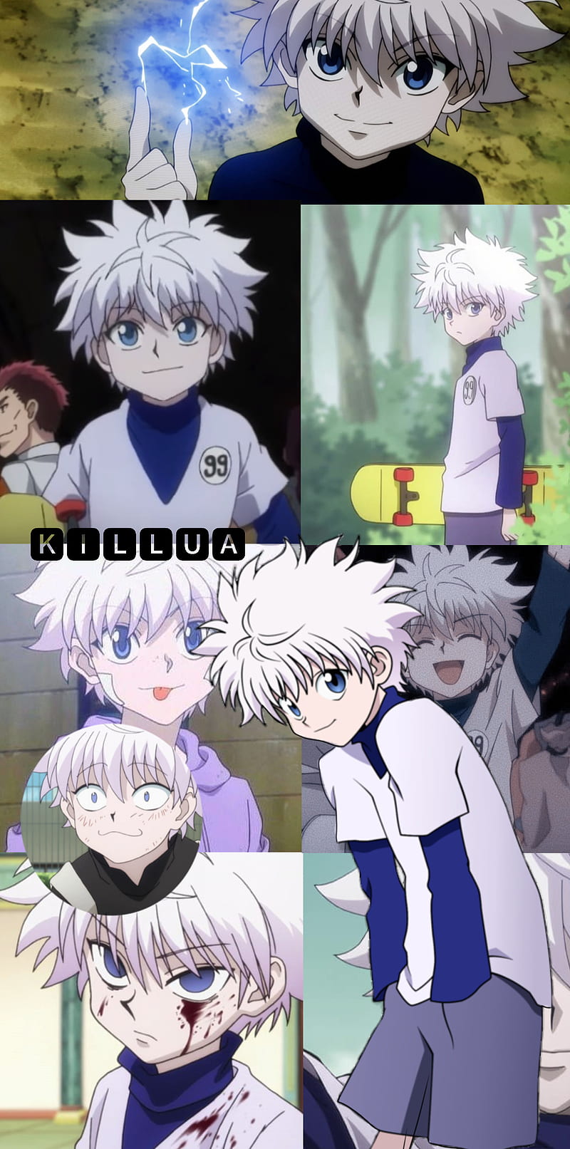 Killua, anime, hxh, HD phone wallpaper | Peakpx