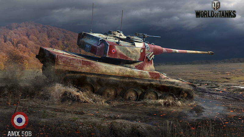 World Of Tanks Tank AMX 50B World Of Tanks Games, HD wallpaper