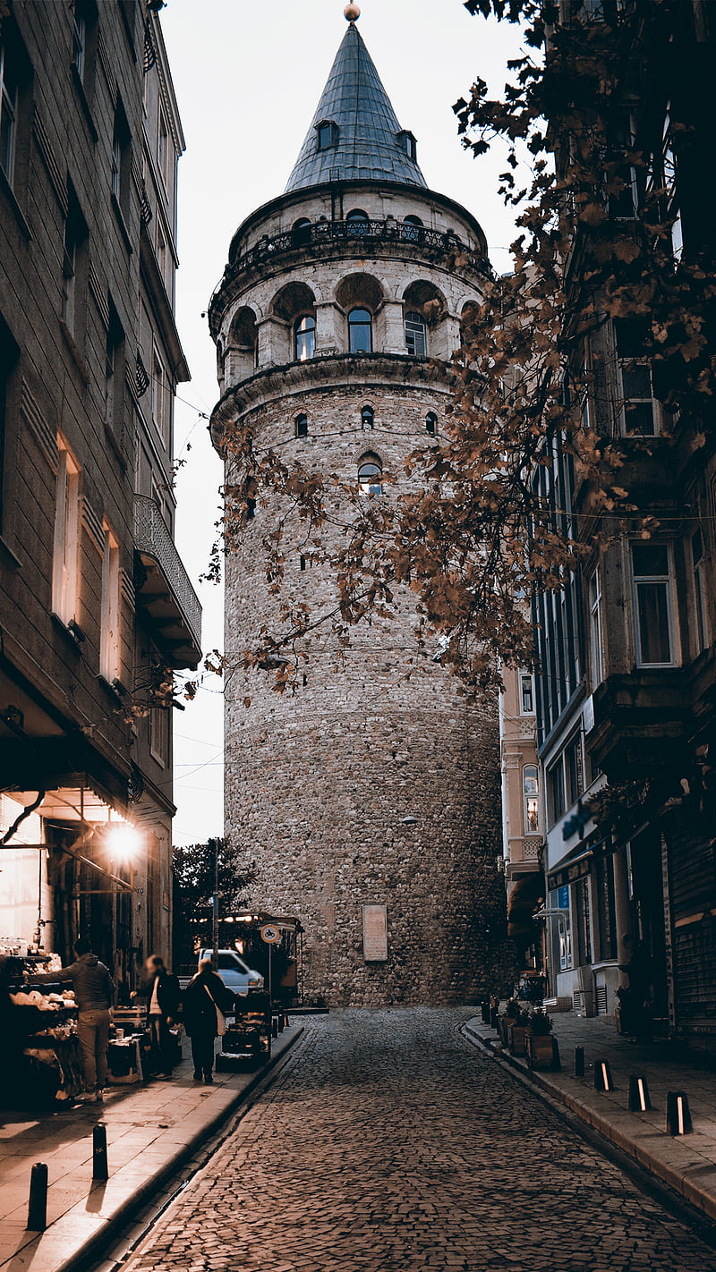 Galata Tower 3, istanbul, HD phone wallpaper