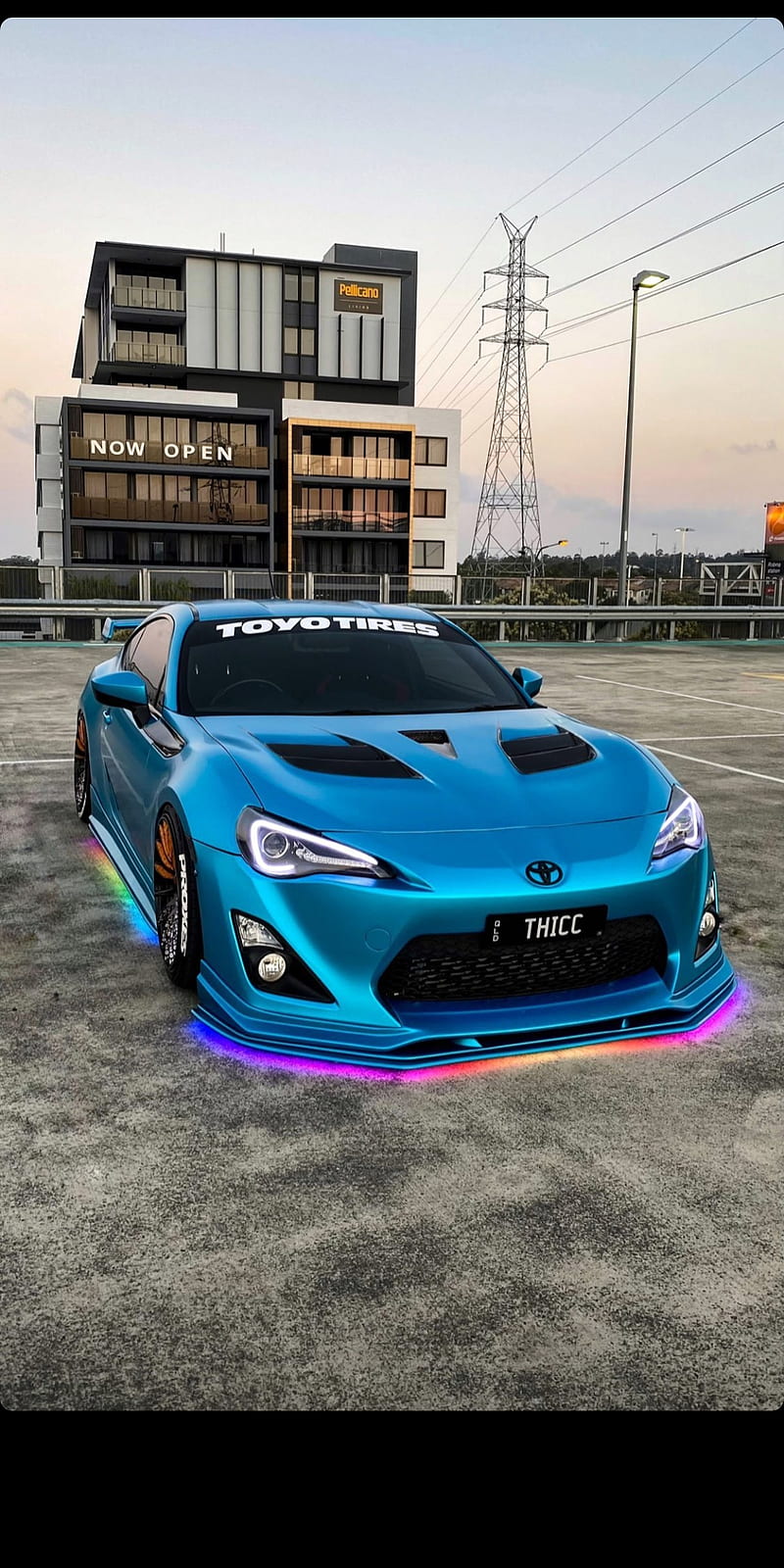 Thicc86 86 Blue Gt86 Led Rgb Thicc Toyota Turbo Hd Mobile Wallpaper Peakpx