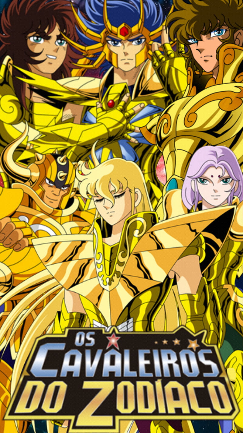 Cavaleiros de ouro, gold, signos, zodiaco, virgem, aries, phoenix_530,  escorpiao, anime, gemeos HD phone wallpaper