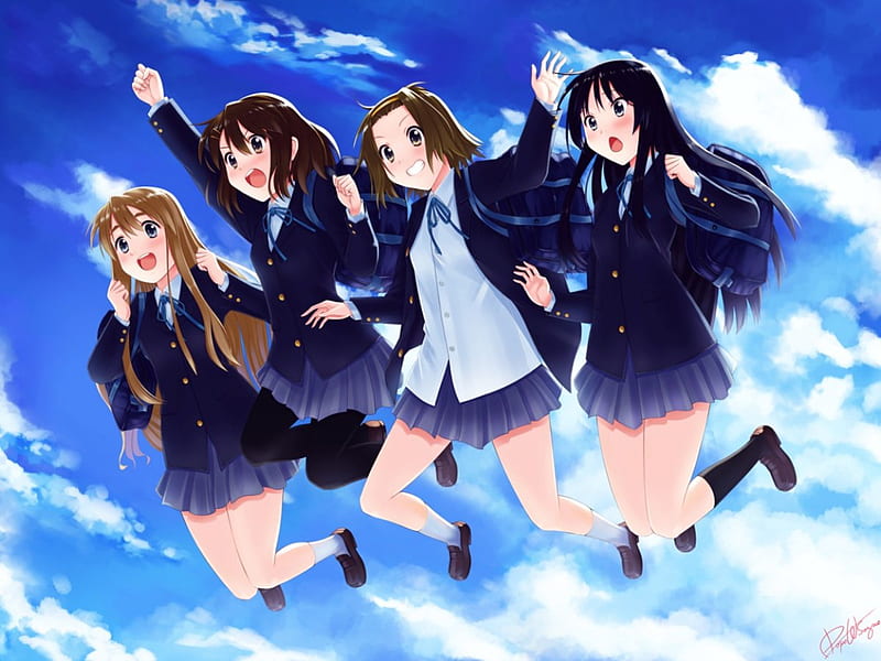 This is What Happens When Four Adorable Girls Form a Band in K-ON