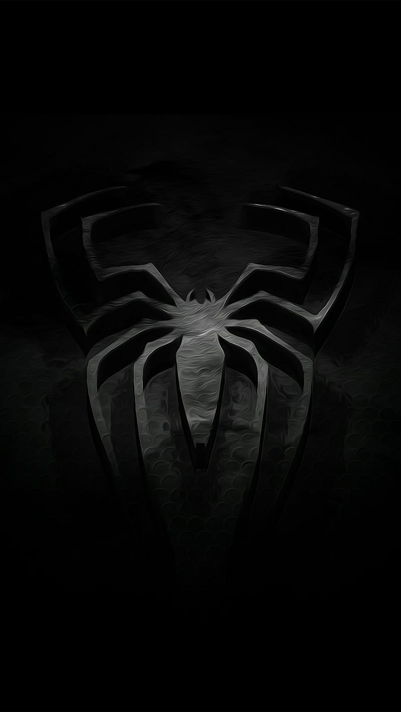 Spiderman black, man, spider, super, venom, HD phone wallpaper