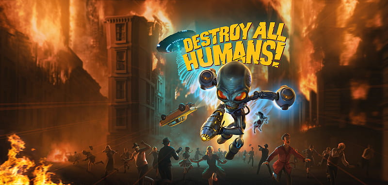Destroy All Humans Game, HD wallpaper