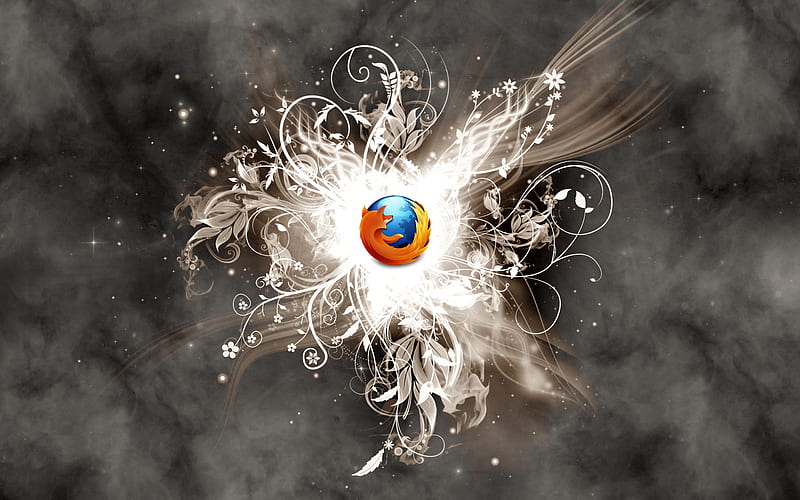 Mozilla Firefox, sepia, cool, glow, browser, firefox, mozilla, floral, HD wallpaper