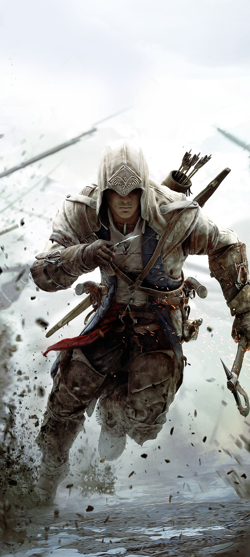 Assassins Creed Video Game Connor Assassins Creed Assassins Creed Iii Hd Phone 8233