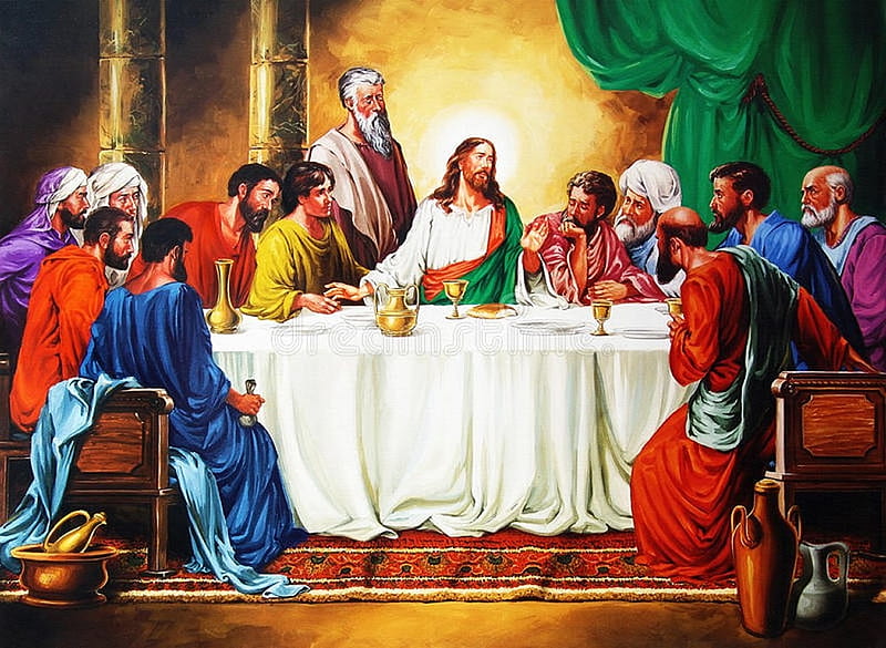 Last supper, bible, gospel, Christ, Jesus, HD wallpaper
