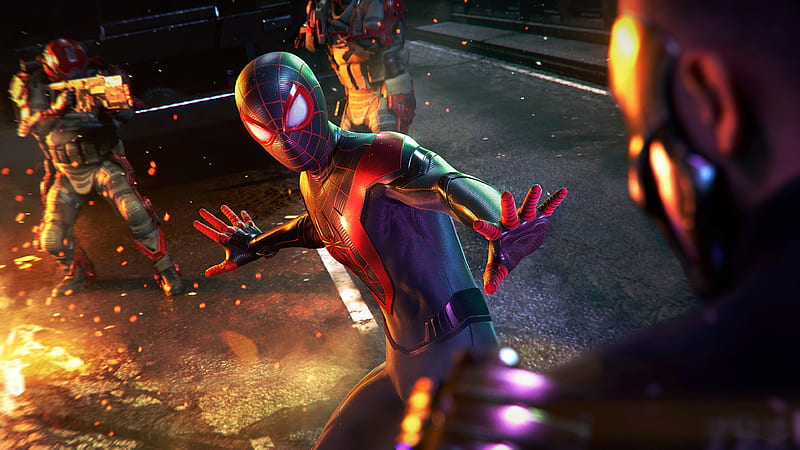 Marvels Spider Man Miles Morales PS5, HD wallpaper