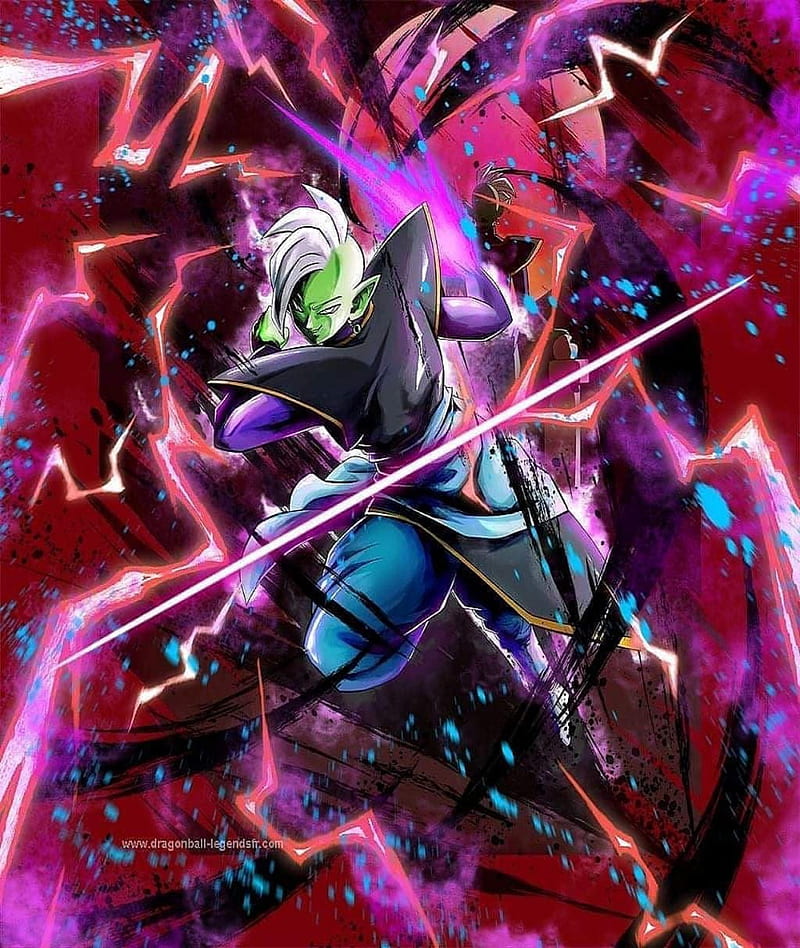 Download Zamasu Fusion Goku Black PFP Wallpaper | Wallpapers.com