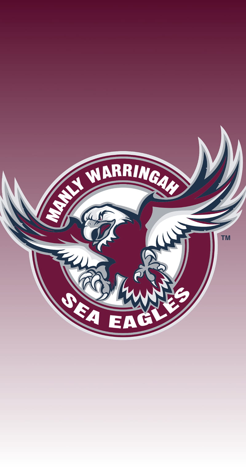 Manly Sea Eagles, manly warringah, nrl, HD phone wallpaper