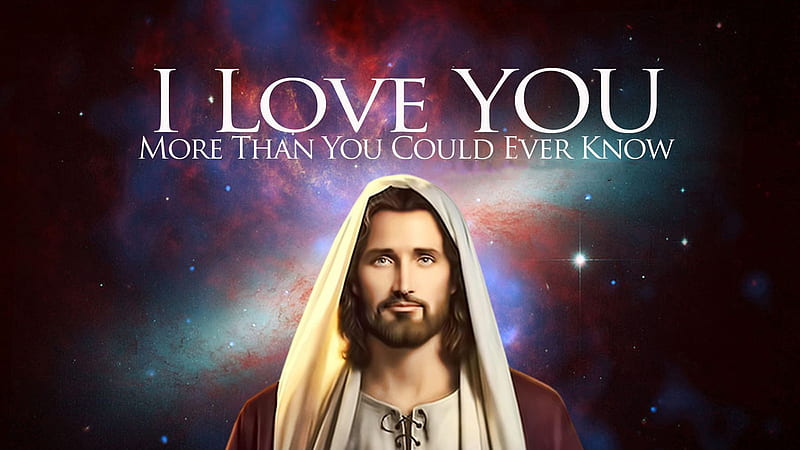 I Love You More Than You Could Ever Know Jesus, HD wallpaper