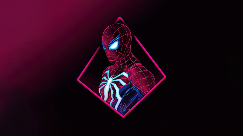 Spiderman Blur Minimal, spiderman, superheroes, minimalism, minimalist,  artist, HD wallpaper | Peakpx